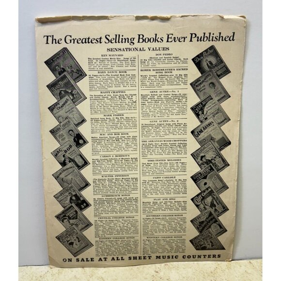 Swing Low Sweet Chariot Vintage Piano Sheet Music Chas Agnew Ukelele Guitar 30s - Picture 5 of 6